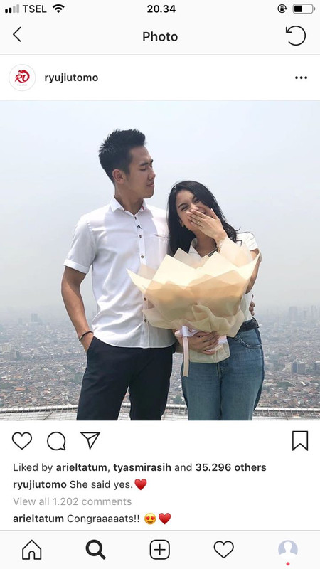 ARiel Tatum Berikan Komentar Selamat