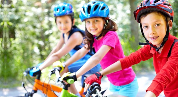 bicicleta infantil segurança