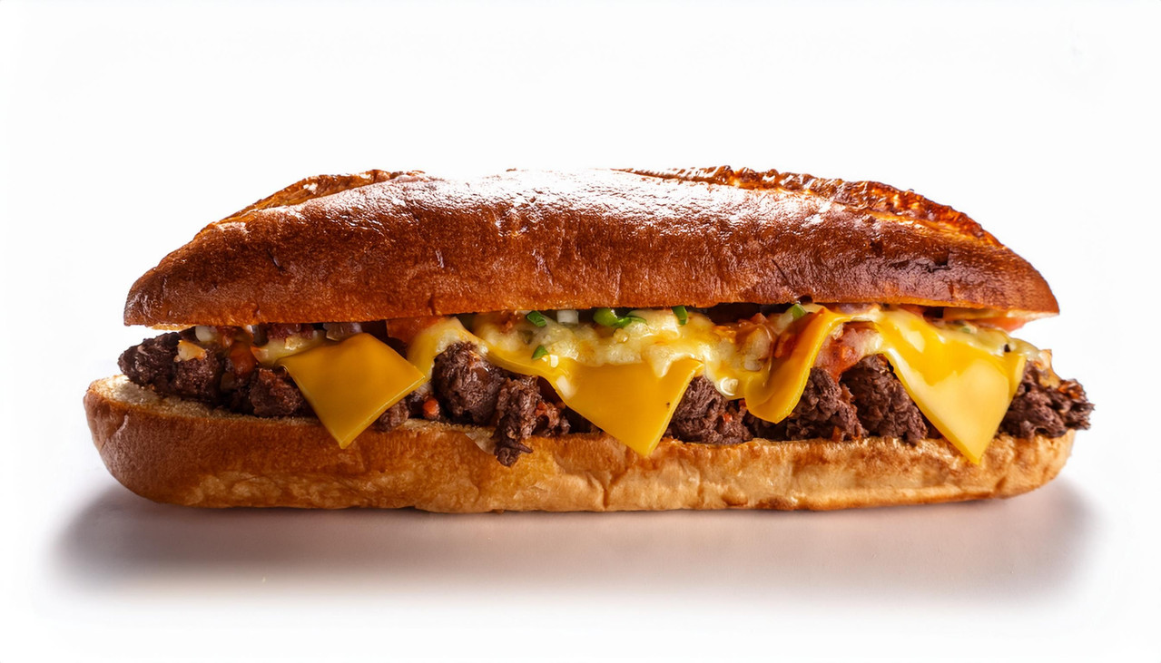 Pulled Pork Melt Burger