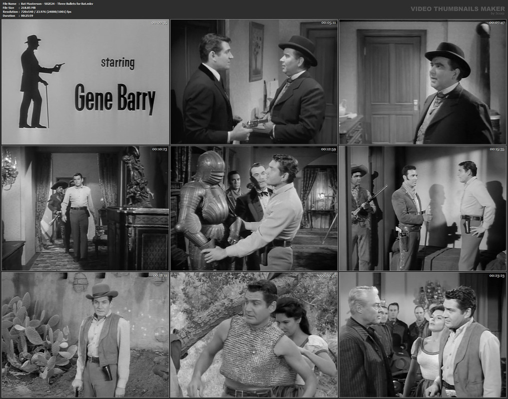Bat Masterson - S02E24 - Three Bullets for Bat.mkv