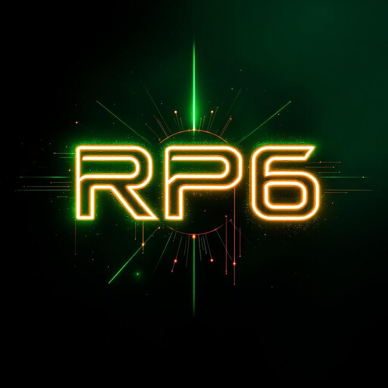 Banner Aplikasi RP6 dengan akses permainan digital