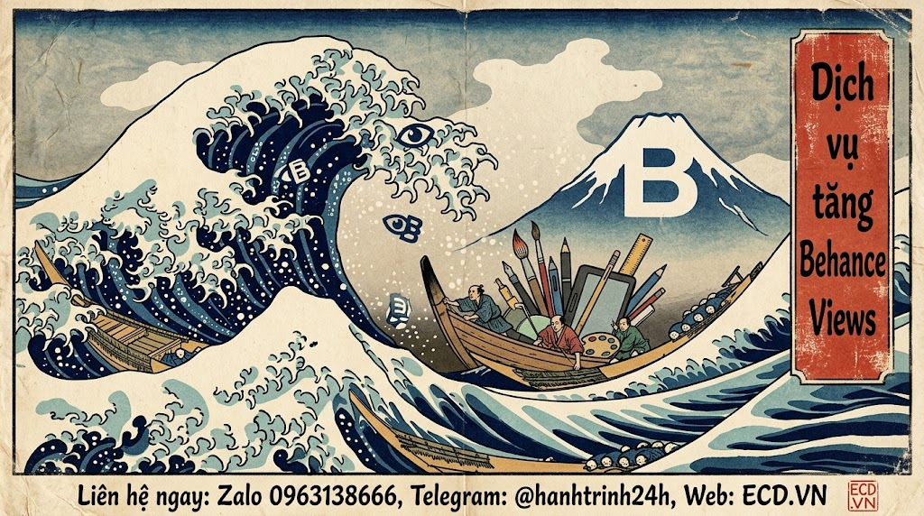 dịch vụ tăng behance views 2025 cho creative