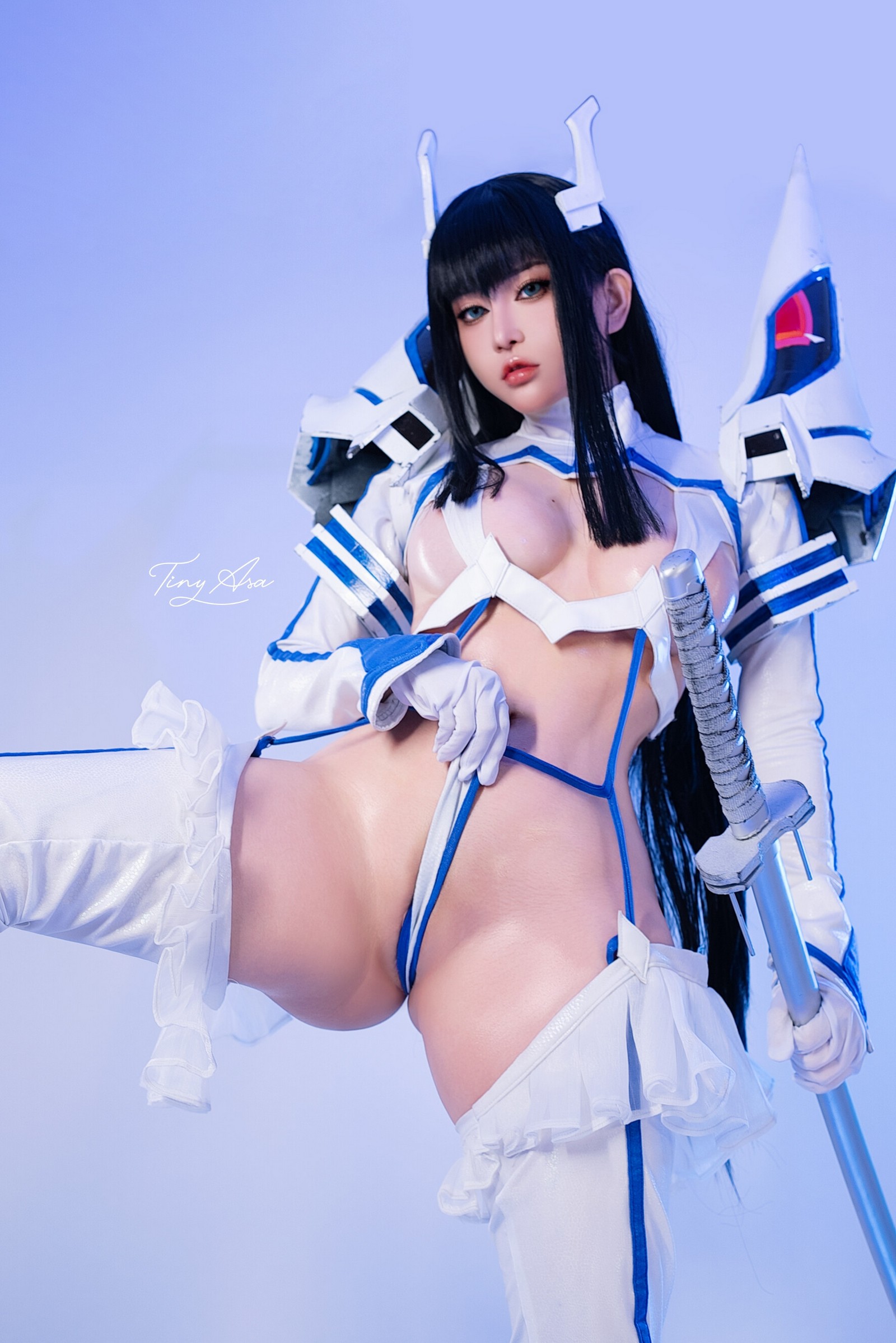 Tiny Asa – Satsuki Kiryuin 皐月 Cosplay 图包＋高清视频（33P7V-762MB）插图3