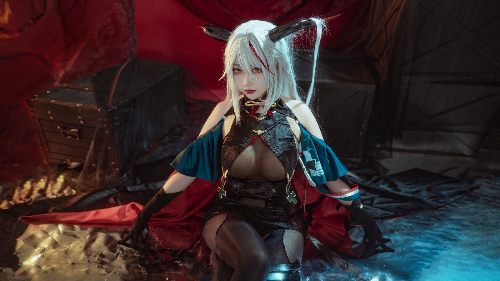 宮本桜 埃吉尔 Cosplay 写真集｜碧蓝航线角色 高清拍摄（20P｜271MB）插图3