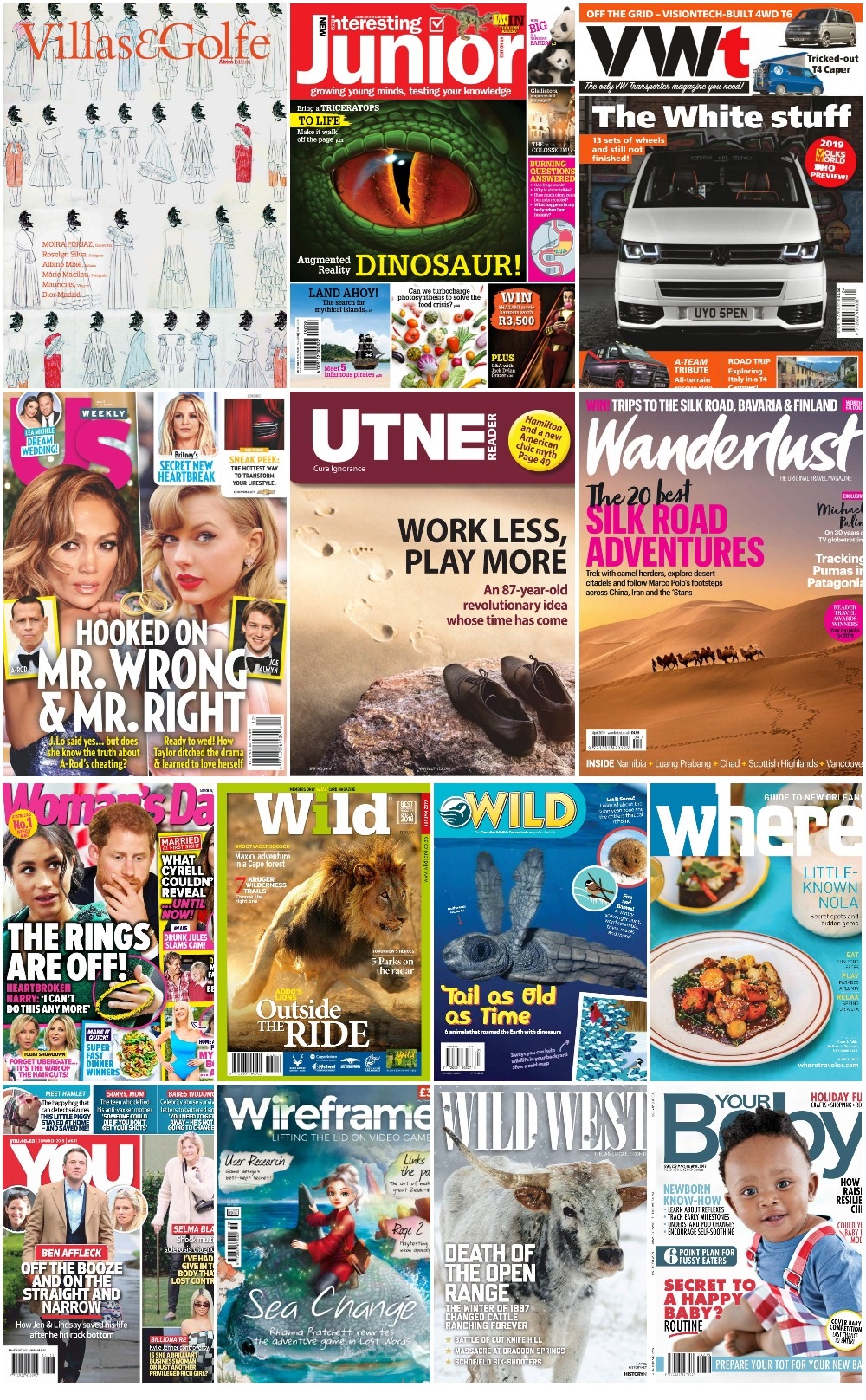 50 Assorted Magazines - March 25 2019 50 Assorted Magazines - March 25 2019