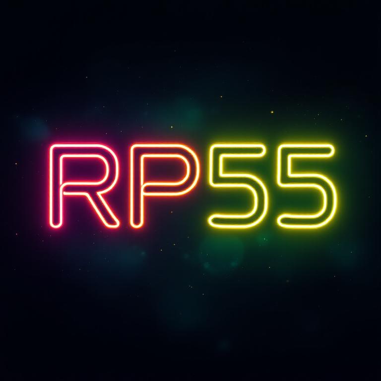 Banner Aplikasi RP55 dengan akses permainan digital
