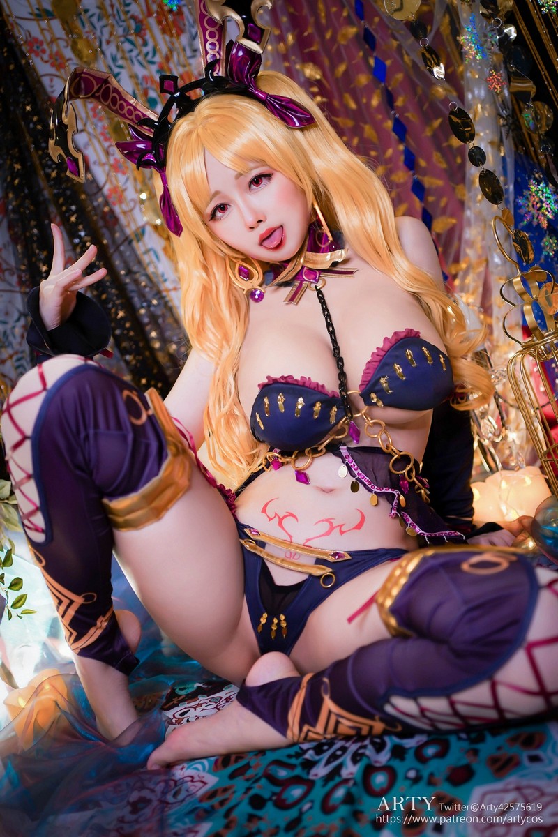 Arty亚缇 Ereshkigal Bunny Cosplay (FGO)【21P｜55.7MB】插图5