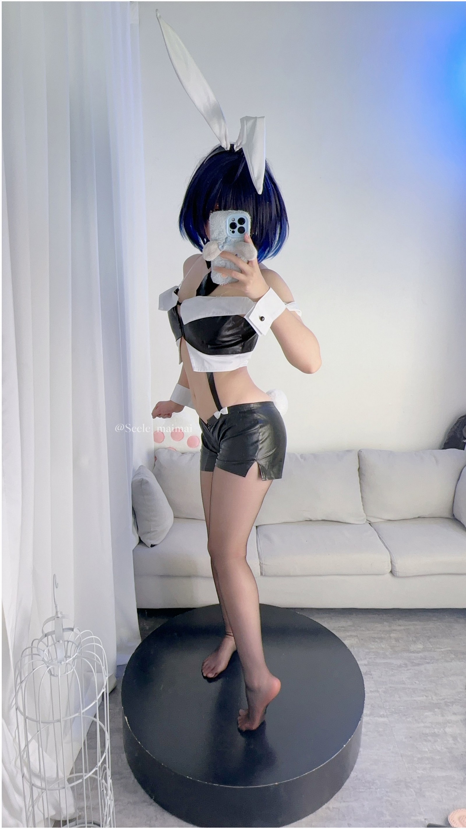 Seele麦麦兔女郎希儿 Cosplay 写真集｜崩坏3高质量高清图包（83P-147.3M）插图6