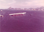 Peças transportadas de balsa - foto_Acervo DNIT 1971