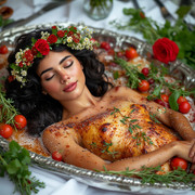 Garden wedding wom served Blackh 0 64