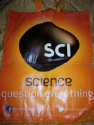 San Diego Comic Con Swag Bag from the Science Channel