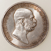 5 Coronas Francisco José I. Austria. 1908. PAS5439