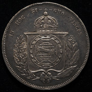 2000 reis. Imperio brasileño. 1855. TRP-7746