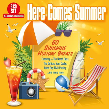 VA   Here Comes Summer   60 Sunshine Holiday Greats (2021)