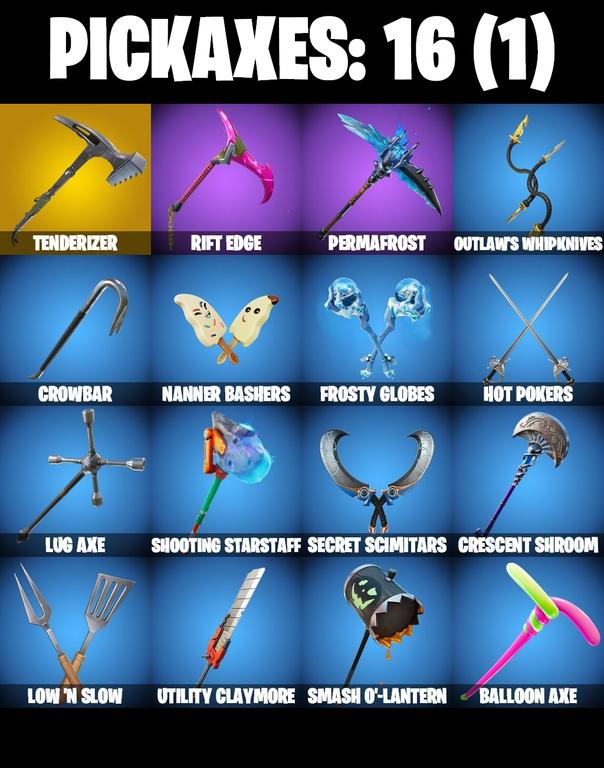 pickaxes comp