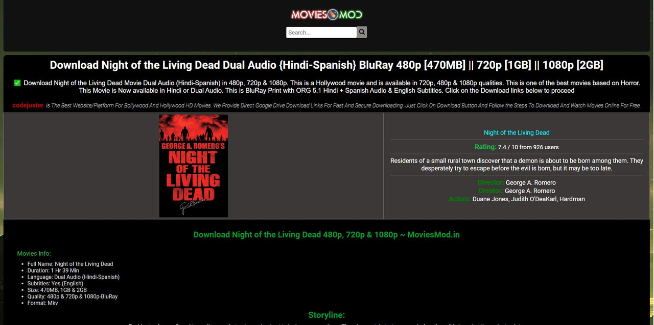 Movie-website-codejuster