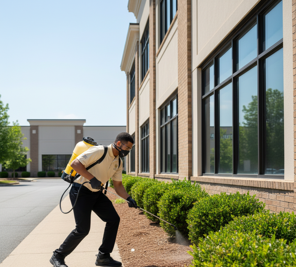 Pest Control Team Working