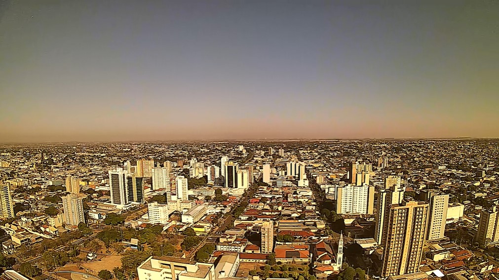 Campo Grande nesta manhã de sábado