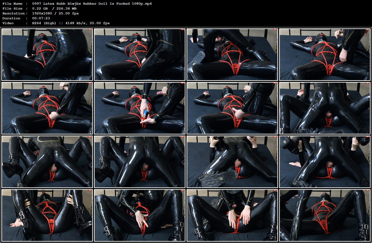 0997 Latex Rubb Blwjbs Rubber Doll Is Fucked 1080p mp4