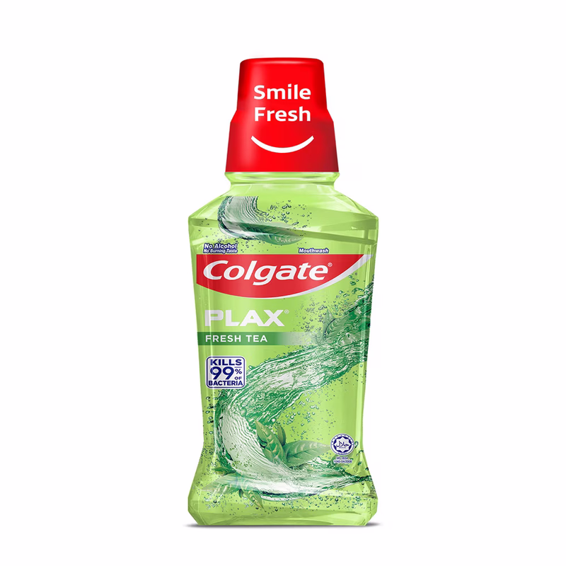 Colgate Plax Antibacterial Mouthwash, Fresh Tea