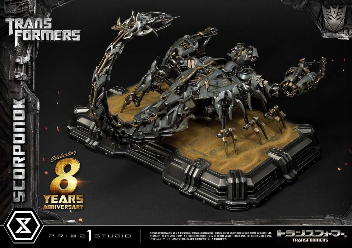 Prime-1-Studio-Transformers-2007-Scorponok-Statue-25