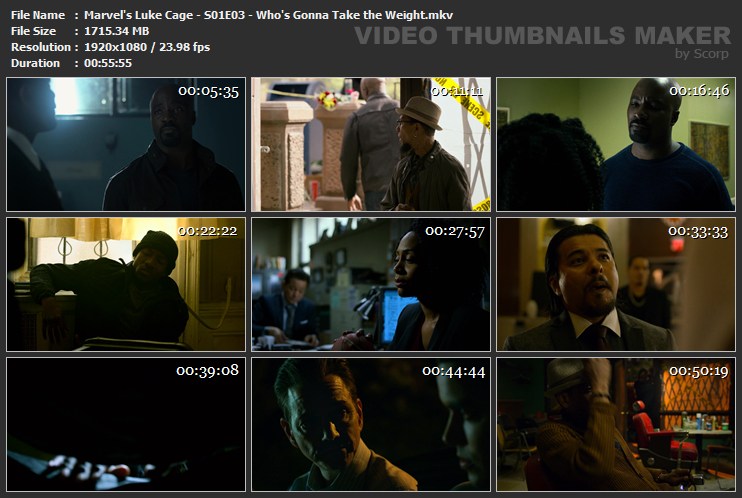 Marvel's Luke Cage - S01E03 - Who's Gonna Take the Weight.mkv