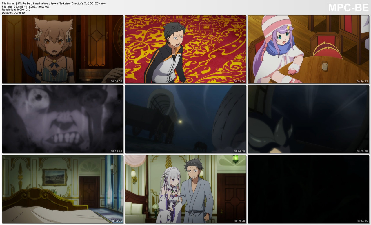 [HR] Re Zero kara Hajimeru Isekai Seikatsu (Director's Cut) S01E