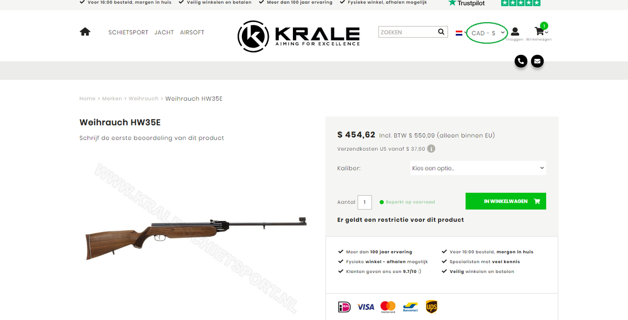 Krale prices - Airguns & Guns Forum