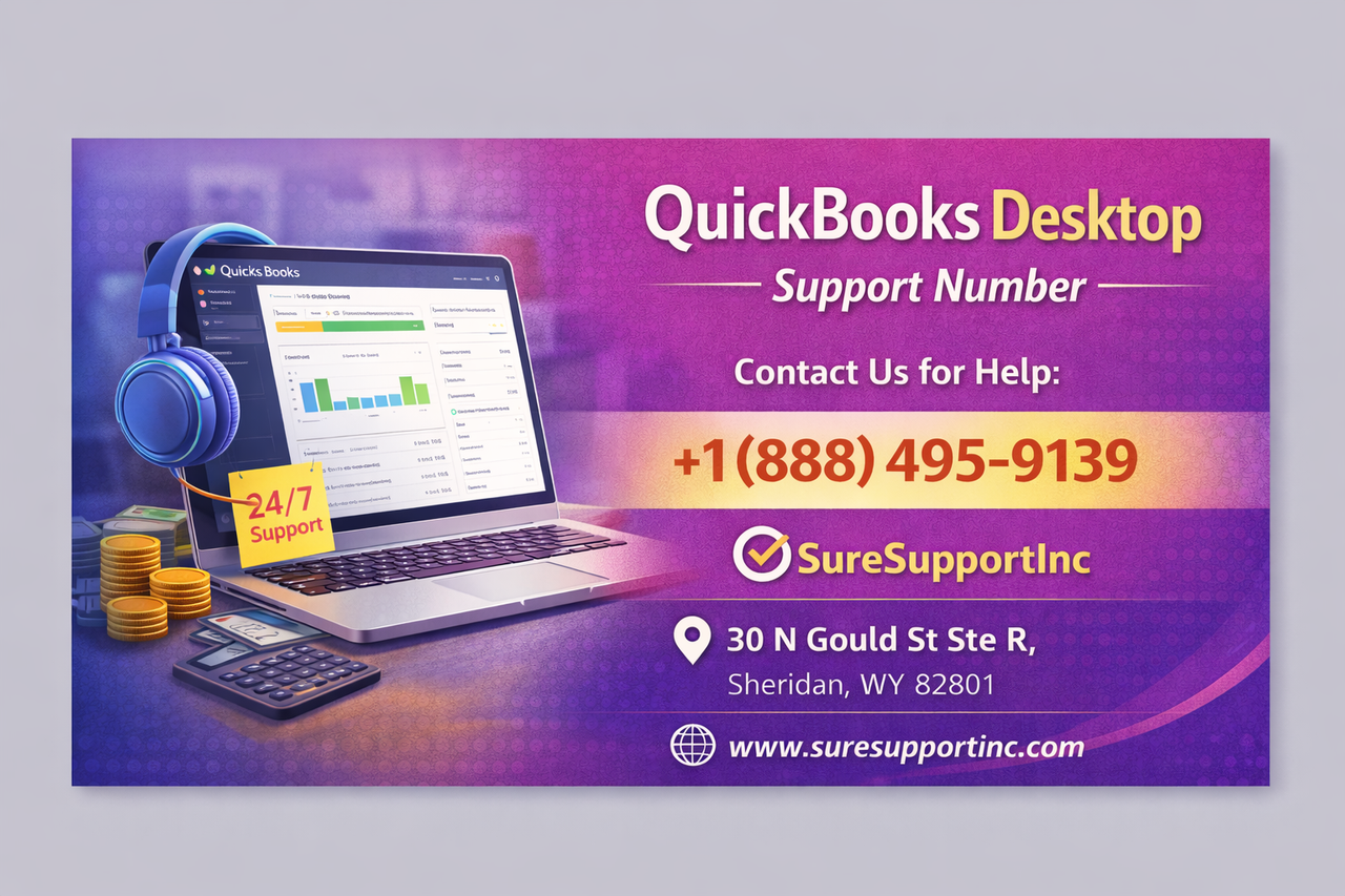 Quick Books Desktop support with Sure Support Inc