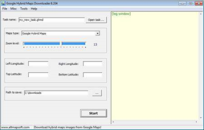 AllmapSoft Google Hybrid Maps Downloader 8.40