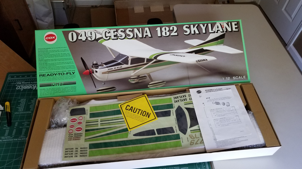 Discussion Bought A COX 049 Cessna 182 Skylane - RC Groups