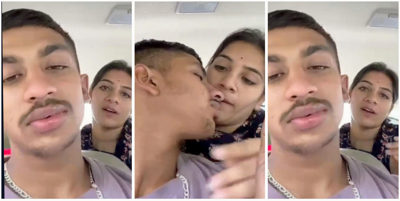 Cute Haryanvi Couple’s Dirty Car Sex