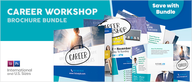 Career Workshop Flyers – 4 Options - 1