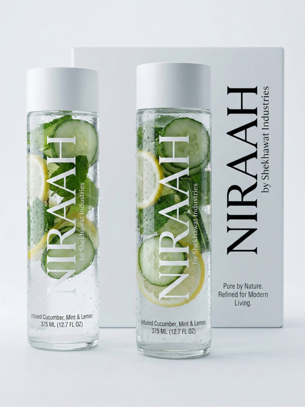 Curated perspective showing Niraah's premium aesthetic details