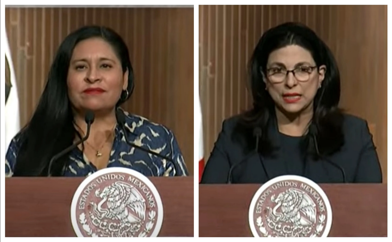 Diputada Marcela Guerra y senadora Ana Lilia Rivera chocan en discursos a 107 años de la Constitución