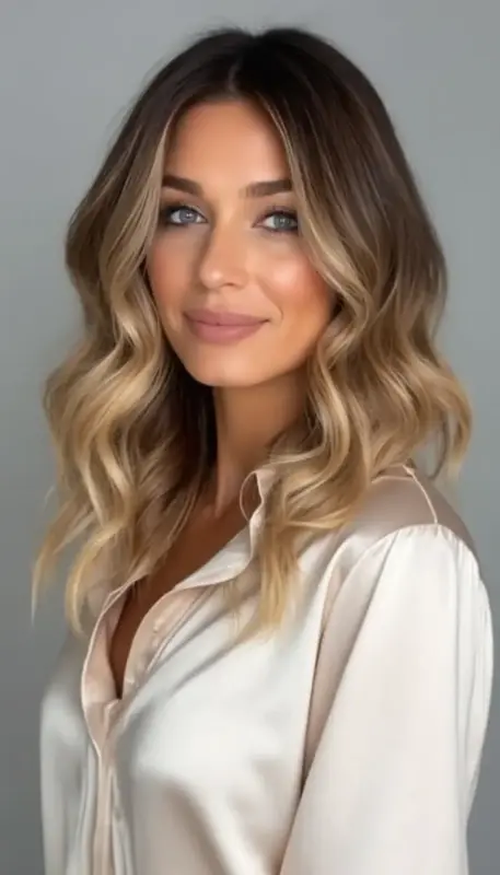 Unleash Timeless Glamour with Asymmetrical Waves - Asymmetrical hair