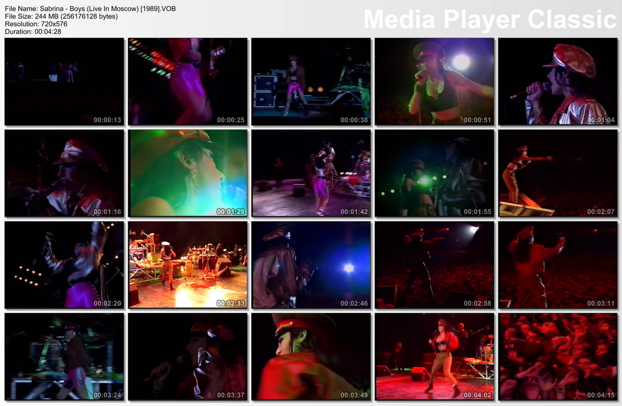 Sabrina - Boys (Live In Moscow, Clean) [1989]