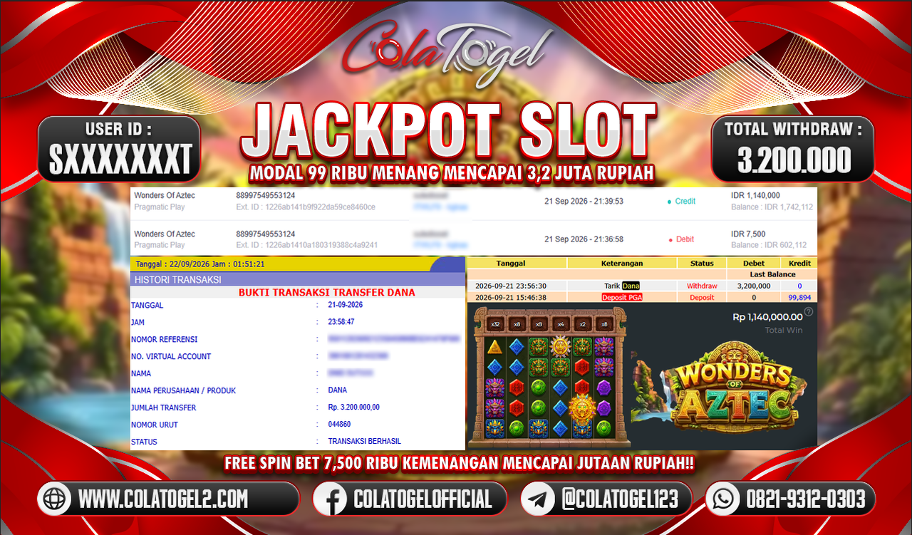JACKPOT SLOT GACORR !!!