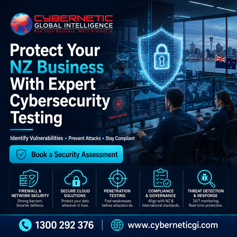 Protect Your NZ Business With Expert Cybersecurity Testing