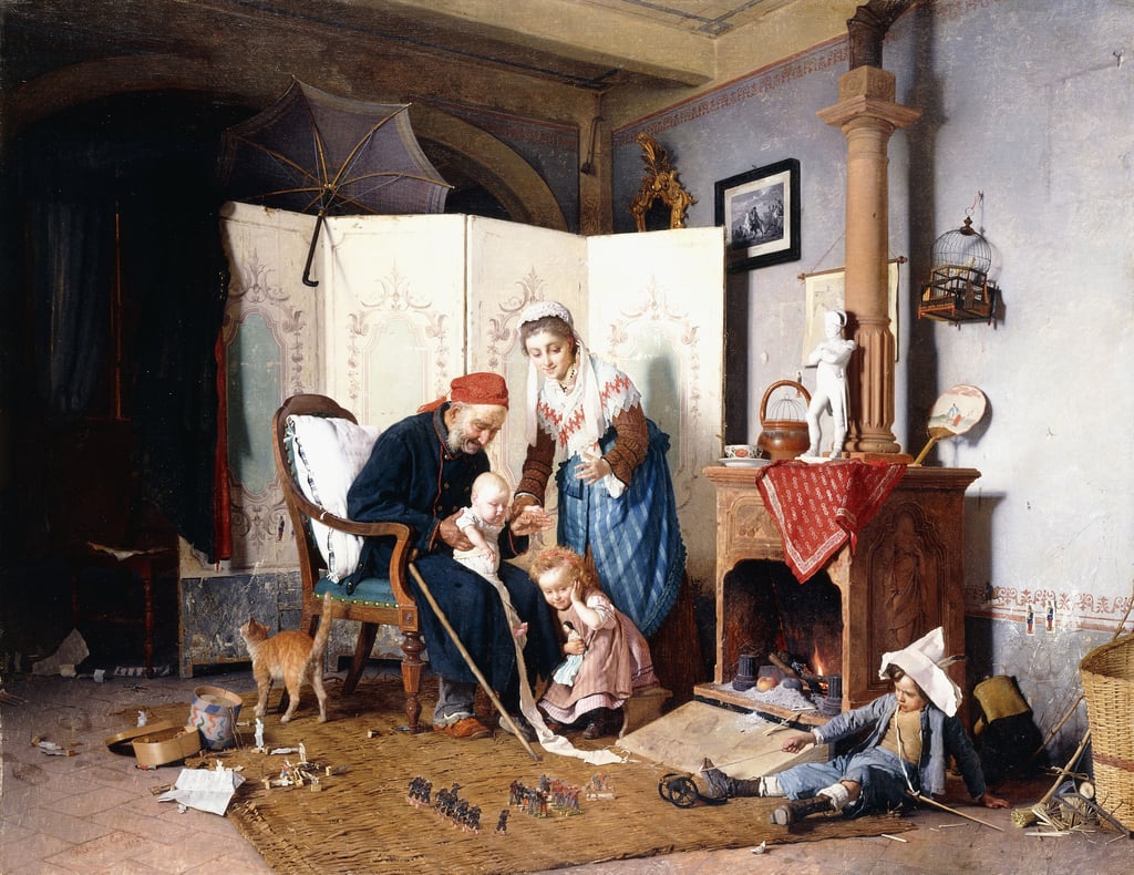 3-Gaetano-Chierici-The-Veteran-1878-Meister-Drucke-821743