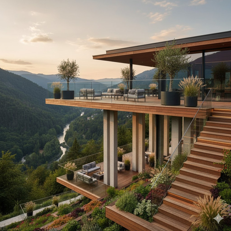 железобетонные сваи для ландшафтных объектов