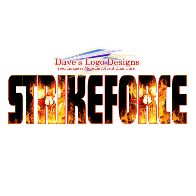 Dave's Logo Designs Strike Force Logo