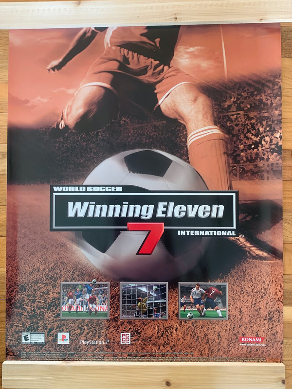 2003) Original WORLD SOCCER WINNING ELEVEN 7 PS2 Release Promo