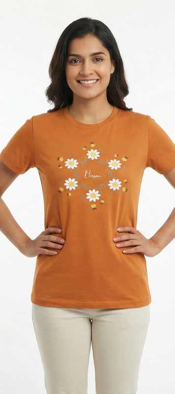 WOMENCORALBEESBLOSSOMFRONT