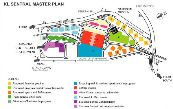 KL SENTRAL | Kuala Lumpur ( Brickfields ) | 6 fl | Completed ( 2001 ...