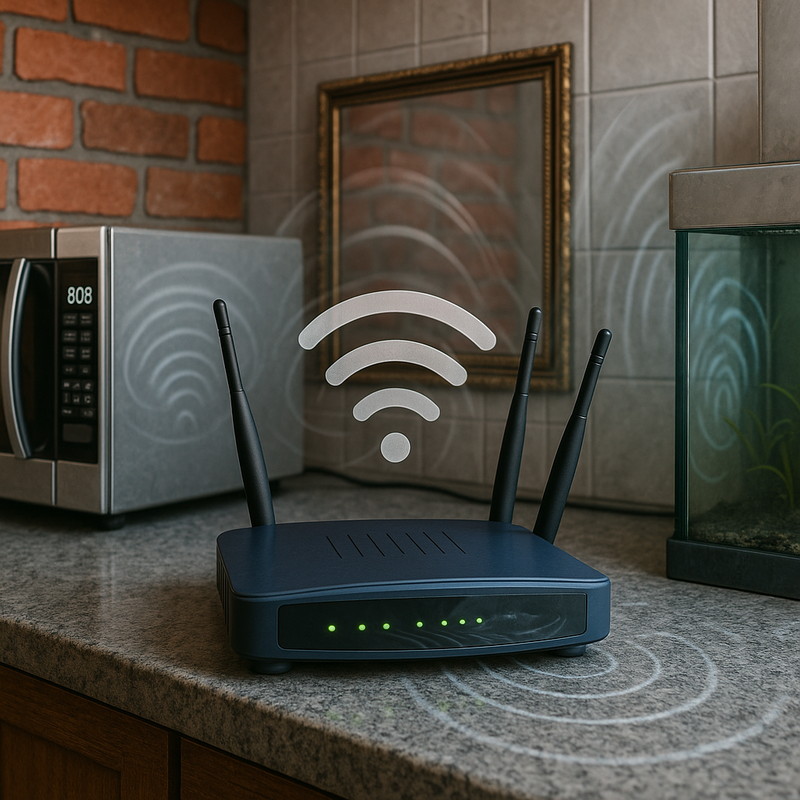 Onde Não Colocar Seu Roteador Wi-Fi: Os Lugares Malditos que Matam Seu Sinal
