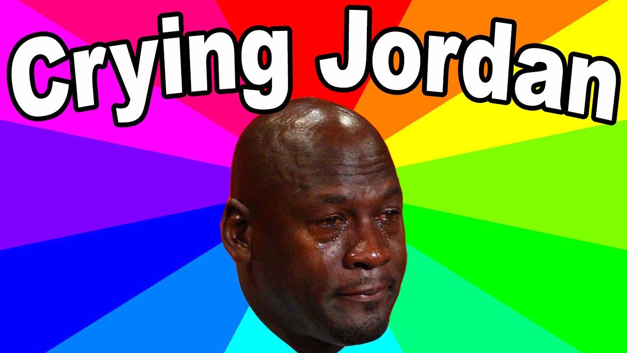 Meme crying Jordan