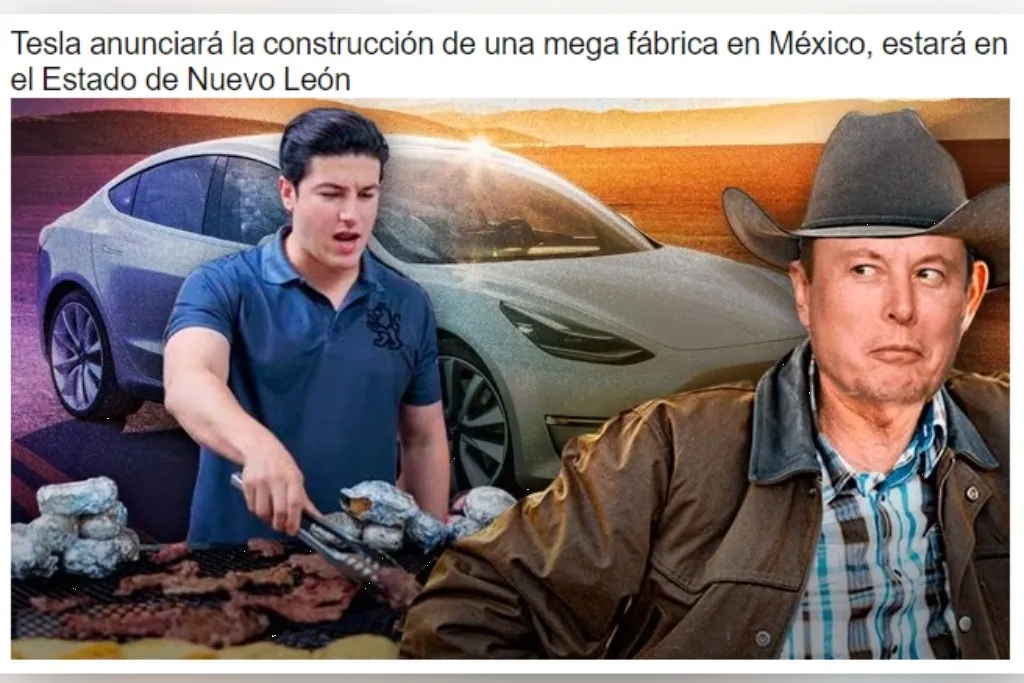 Los mejores memes de la llegada de Tesla a Nuevo León