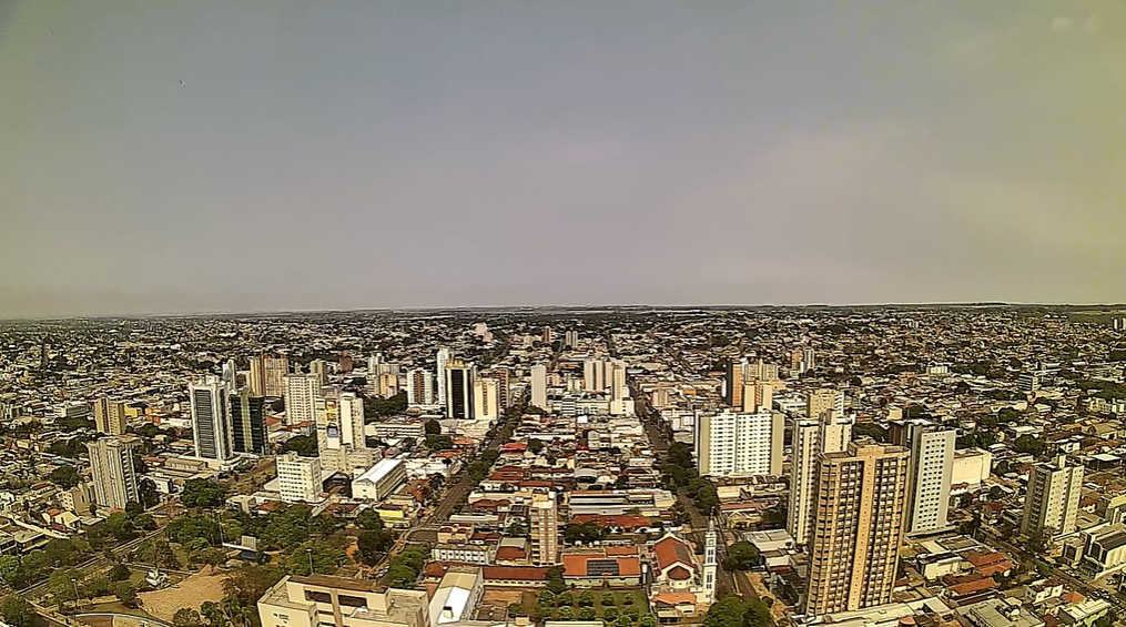 Campo Grande nesta manhã de sábado