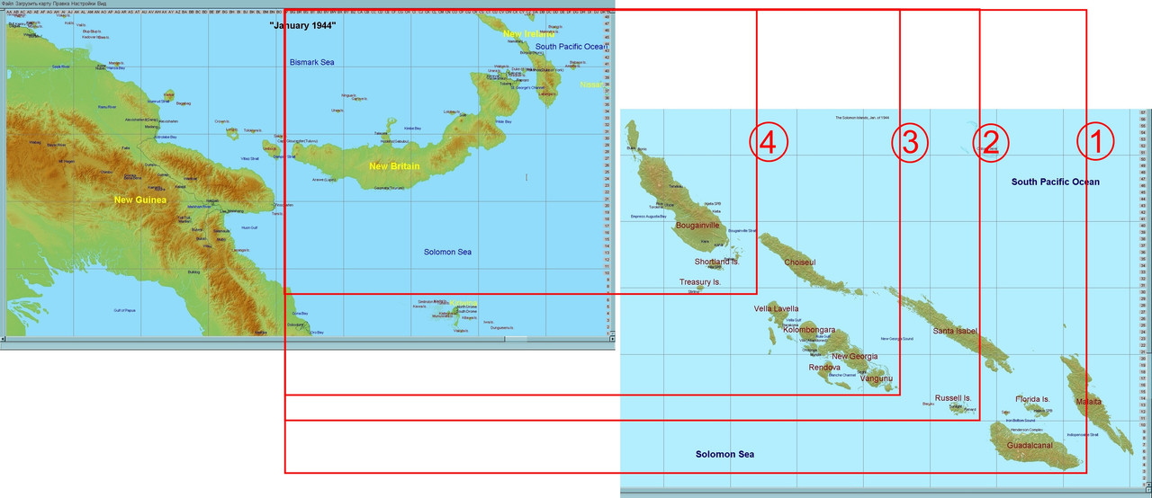 Bougainville-Rabaul january 1944